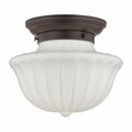 Hudson Valley Dutchess 1 Light Small Flush 5009F-OB